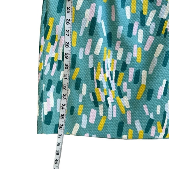 BODEN Sleeveless V-Neck Confetti Print Sheath Dress with Pockets Size 4 - Picture 11 of 16